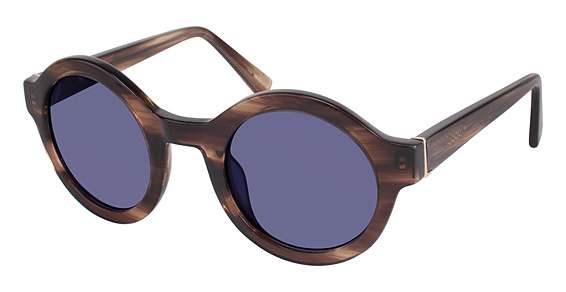 BROWN FEATHER / FULL GREY-BLUE (BWNFR / S70070)
