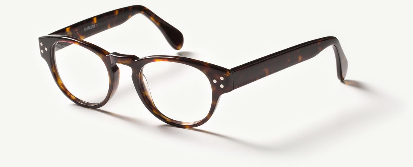 Exeter in Brandy Tortoise Classic Specs