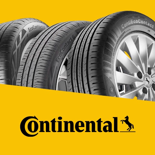 Os pneus EcoContact da Continental são modelos que conciliam segurança ...