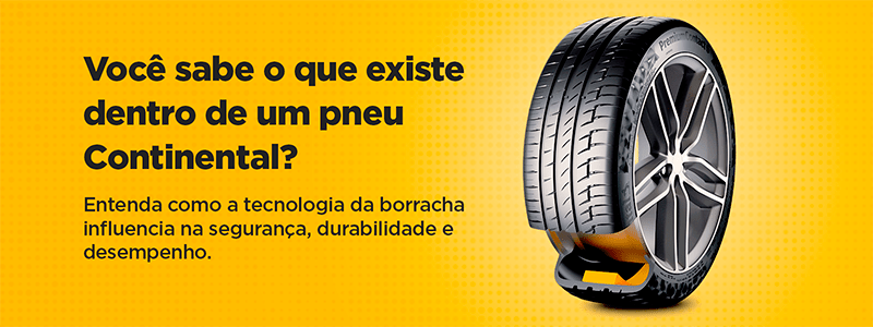 Descubra os diferentes compostos encontrados nos pneus Continental