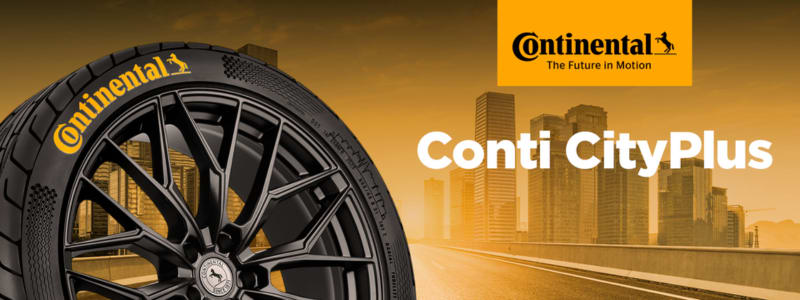 Conti City Plus: O pneu conceito da Continental para o futuro