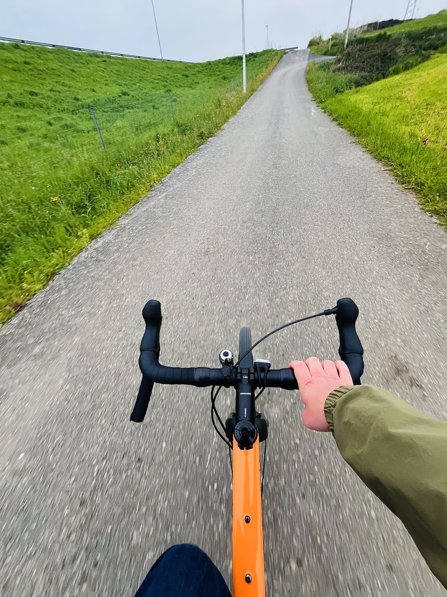 Un sendero que cruzo cuando voy a la oficina