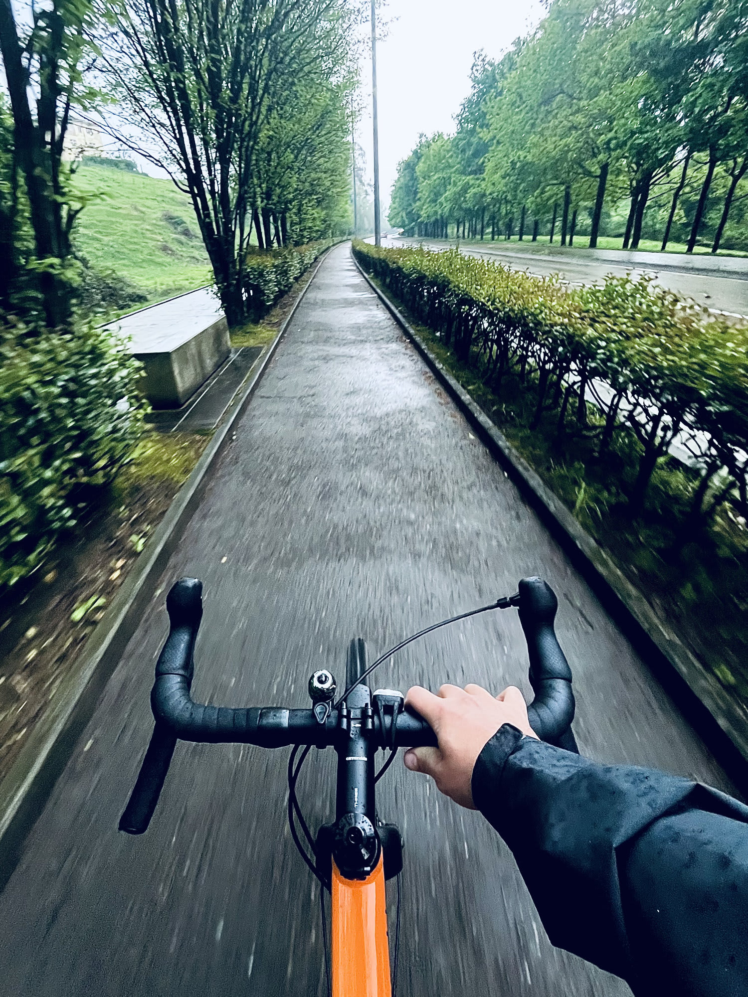 Carril bici, al lado de mi casa
