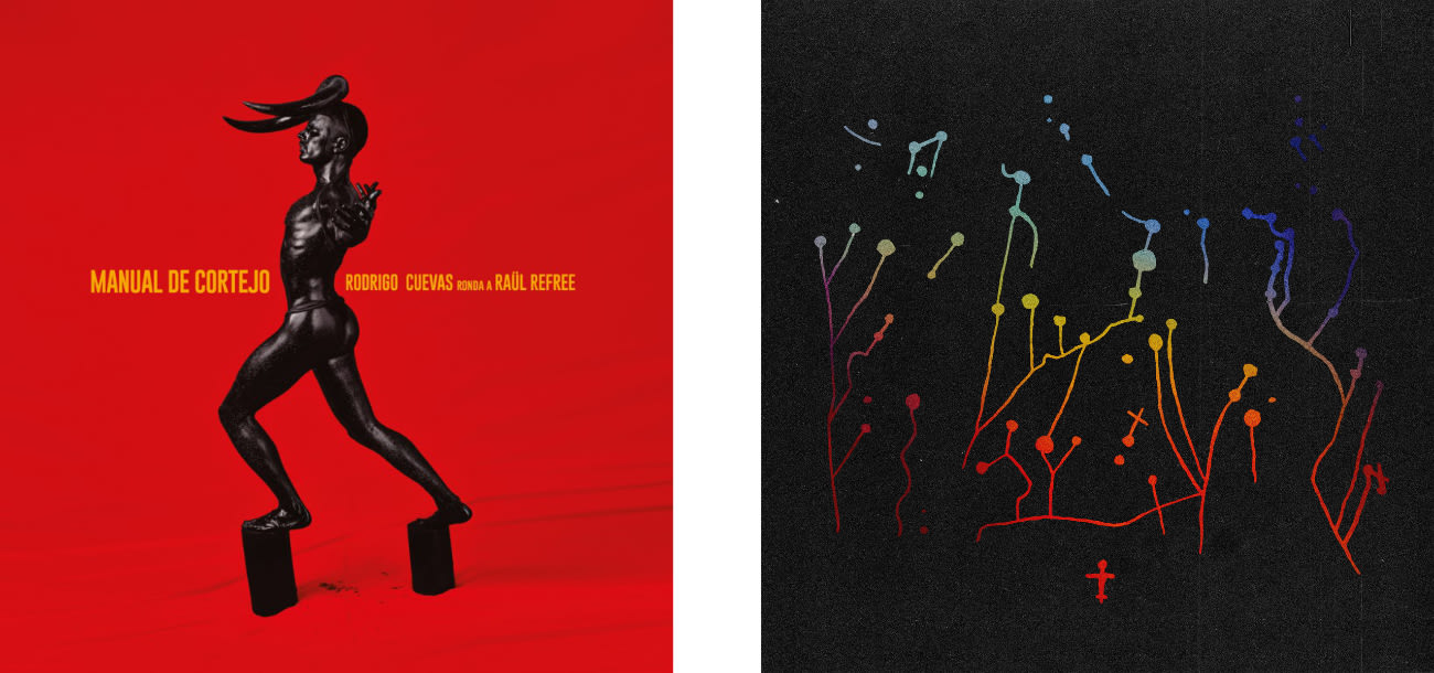 Portada de los dicos de Rodrigo Cuevas y Baiuca Portada de los dicos de Rodrigo Cuevas y Baiuca