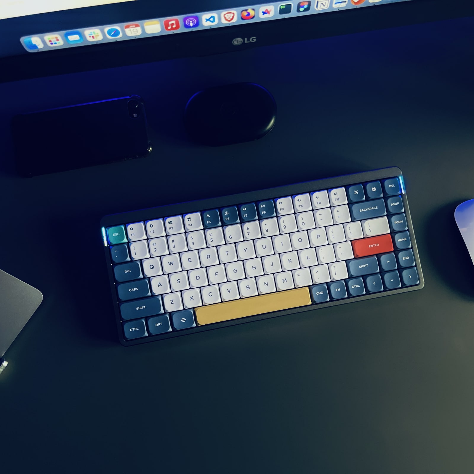 Mi teclado mecánico