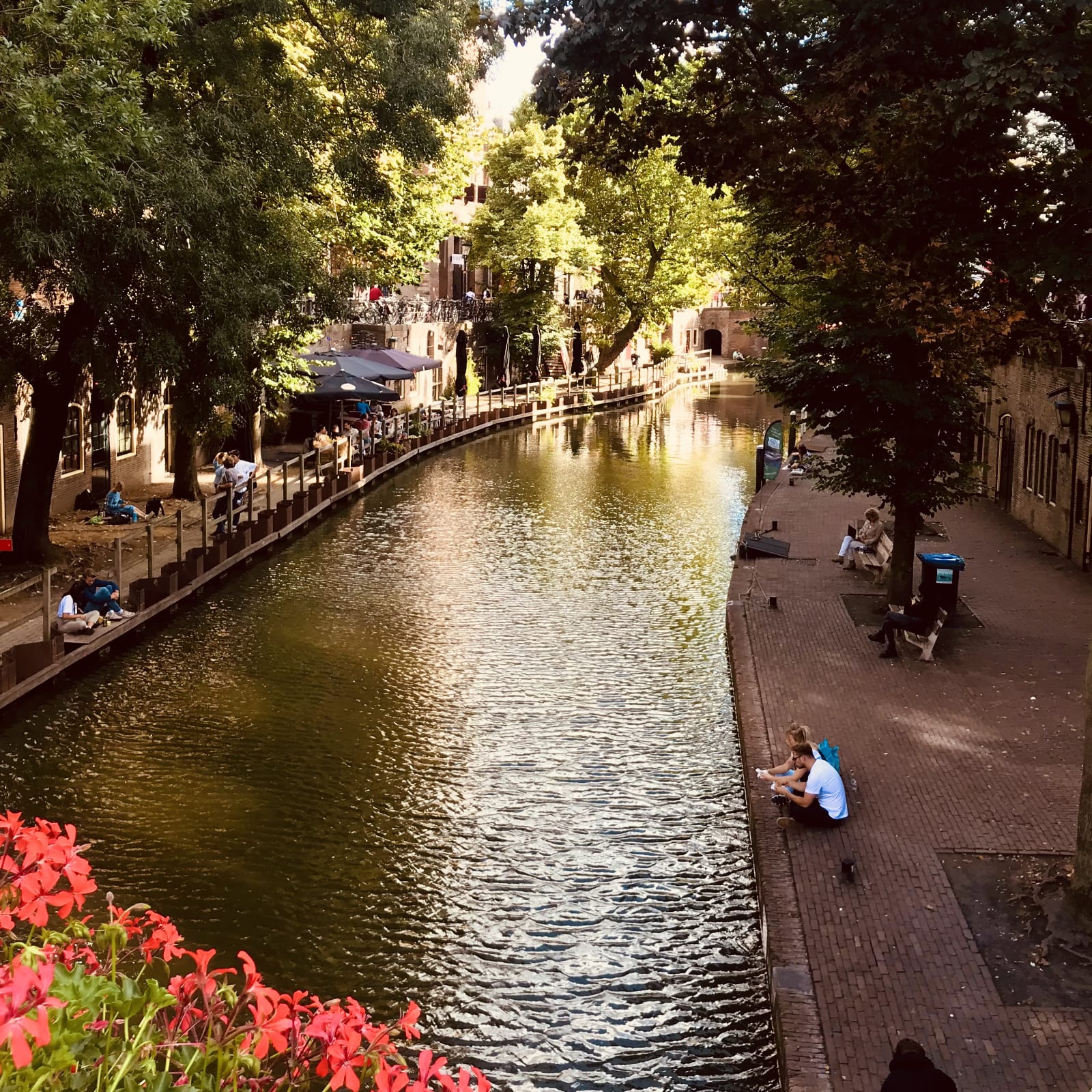 Una foto de las calles de Ütretch