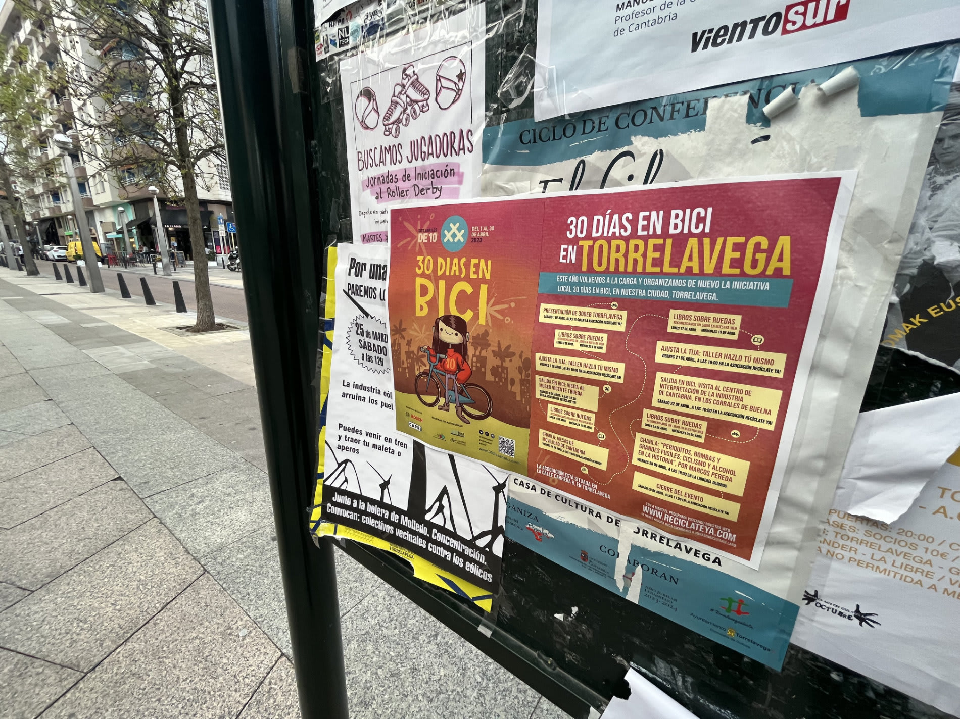 Cartel de 30 días en Bici