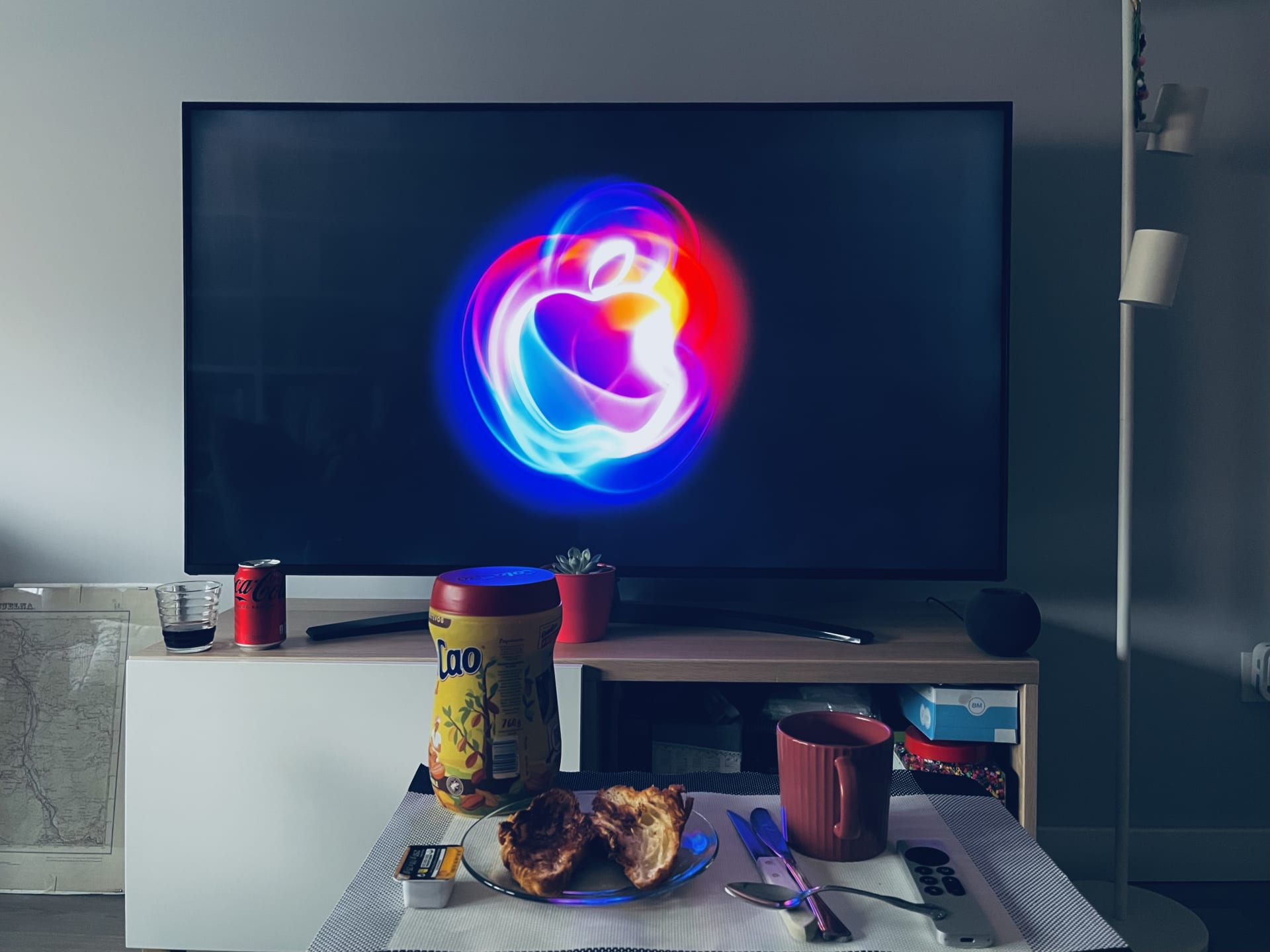 Una merienda y la Keynote de Apple