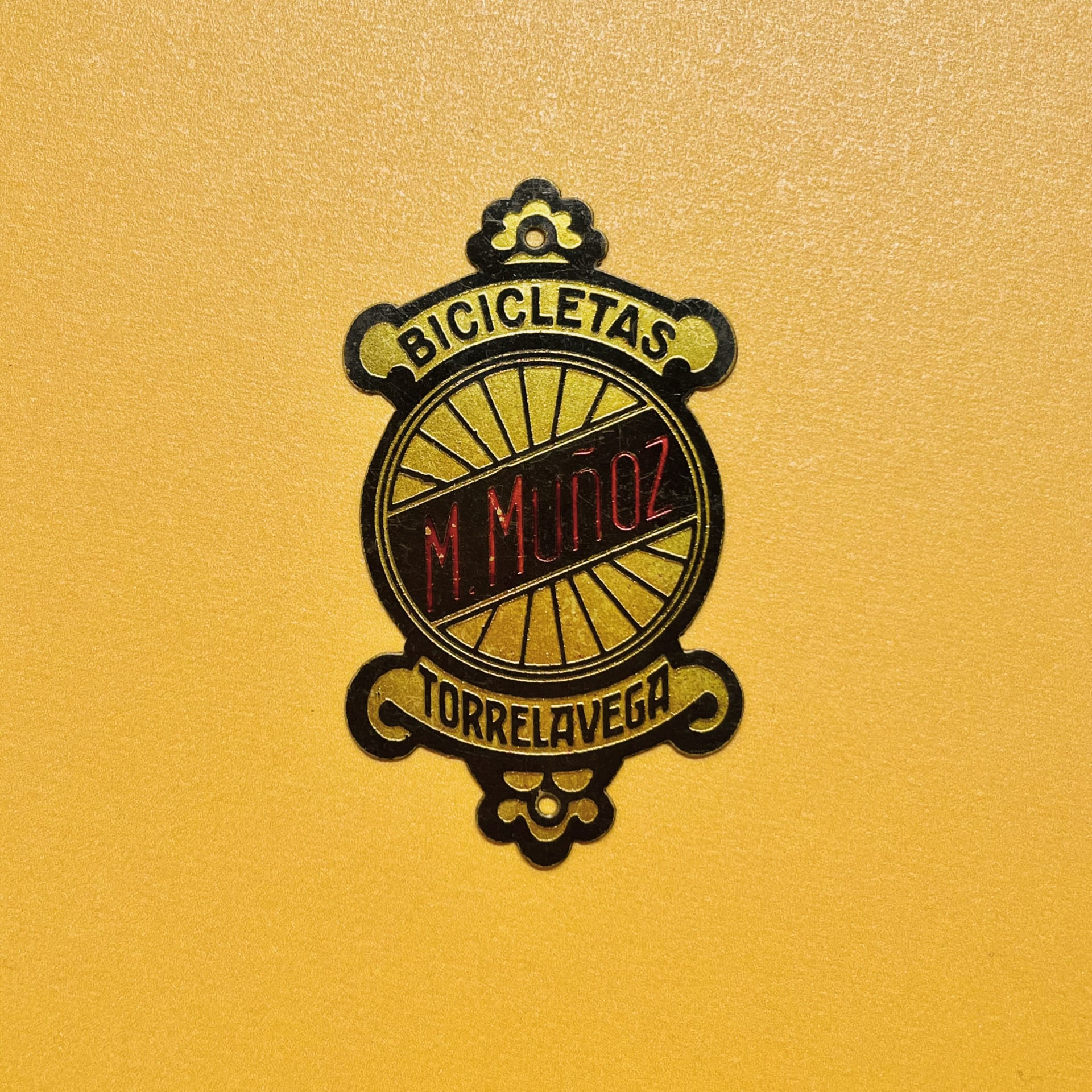 Placa de Bicicletas M. Muñoz