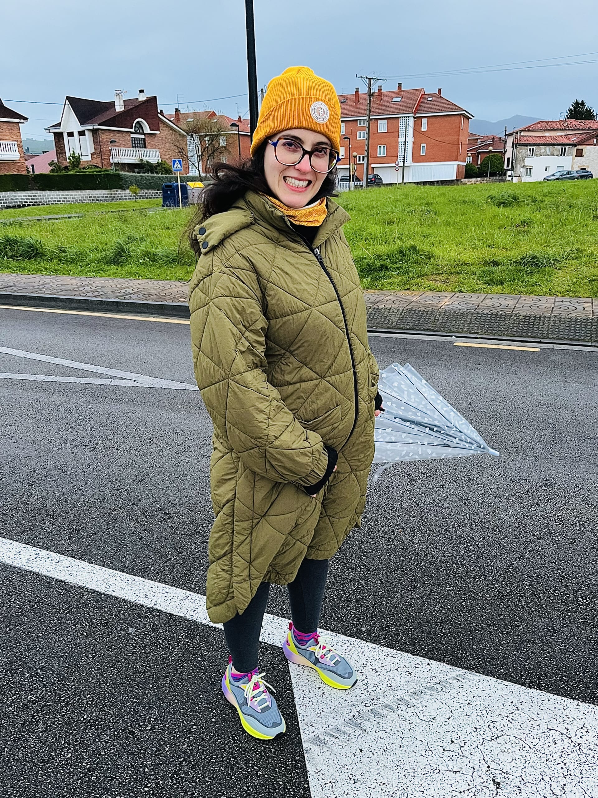 Un retrato de Sara, embarazada