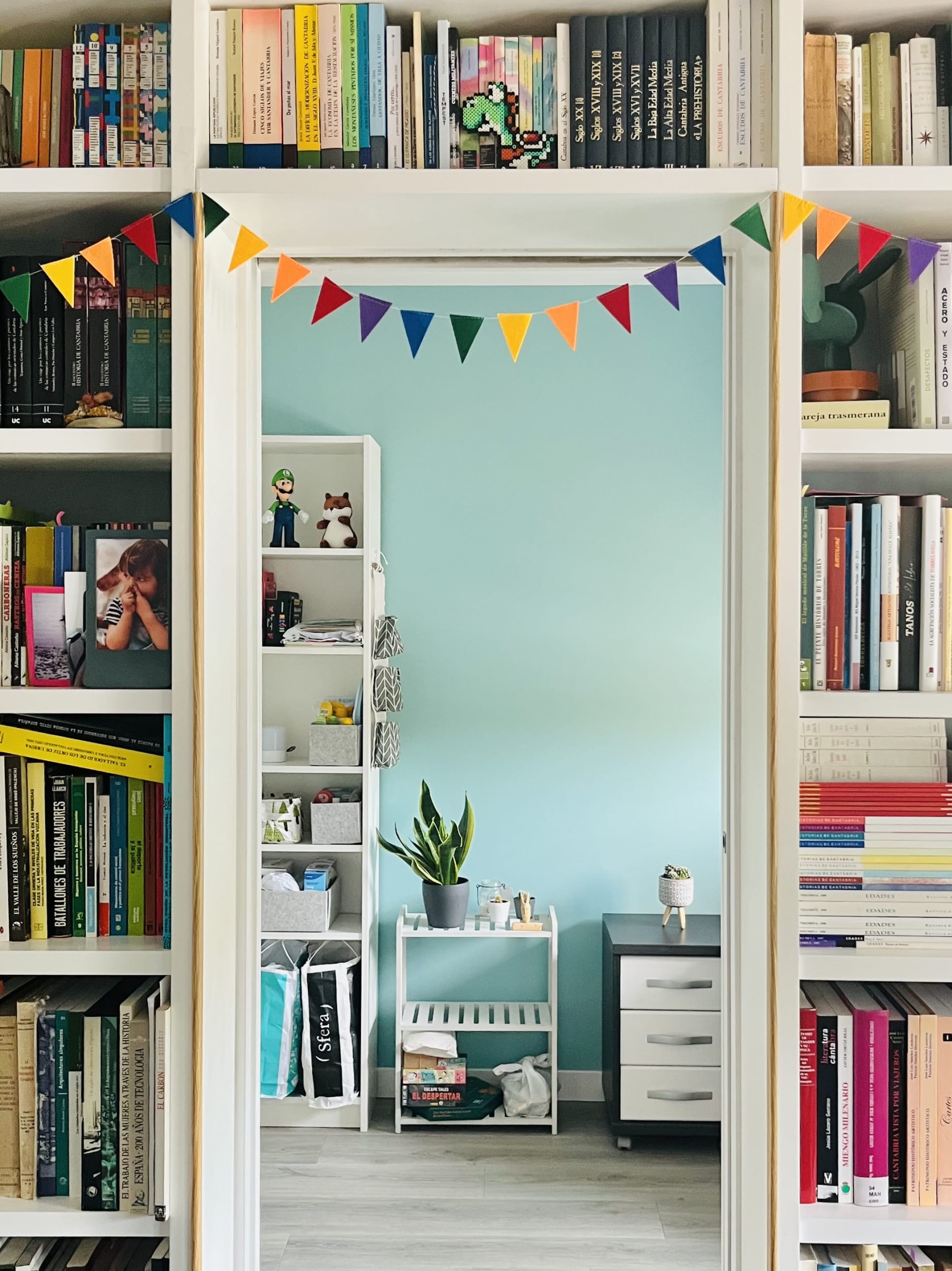 Mi casa con sus nuevos colores