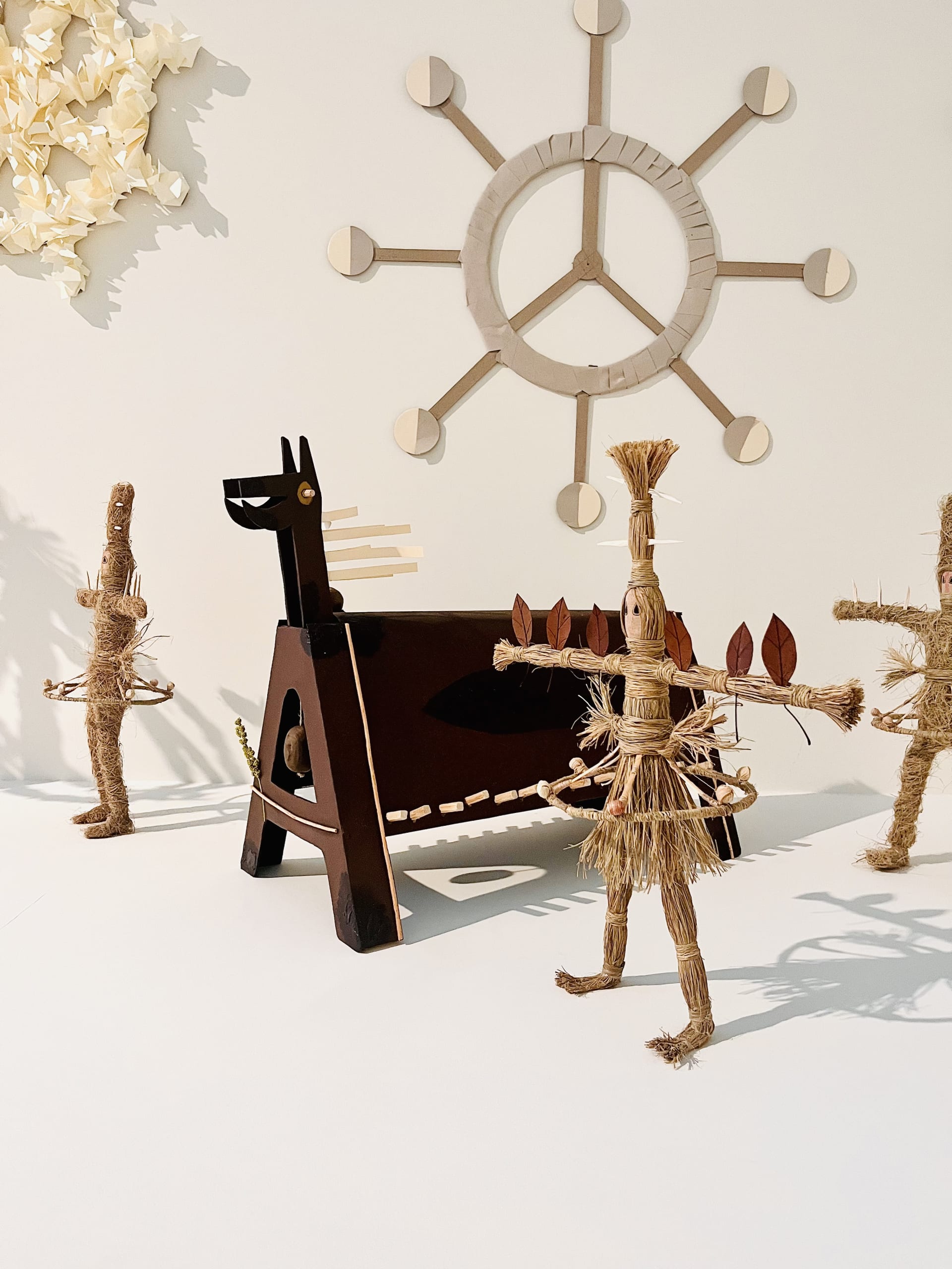 Una recreación con muñecos