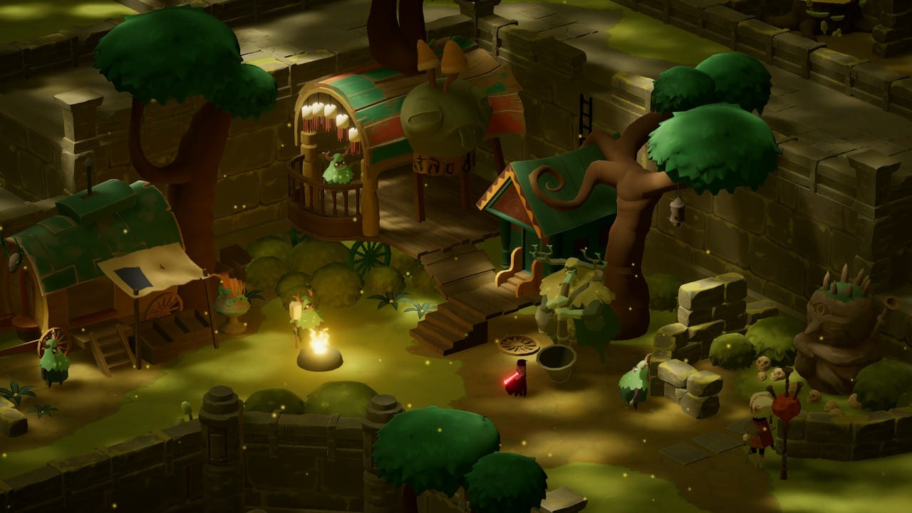 Un paraje lleno de vegetación