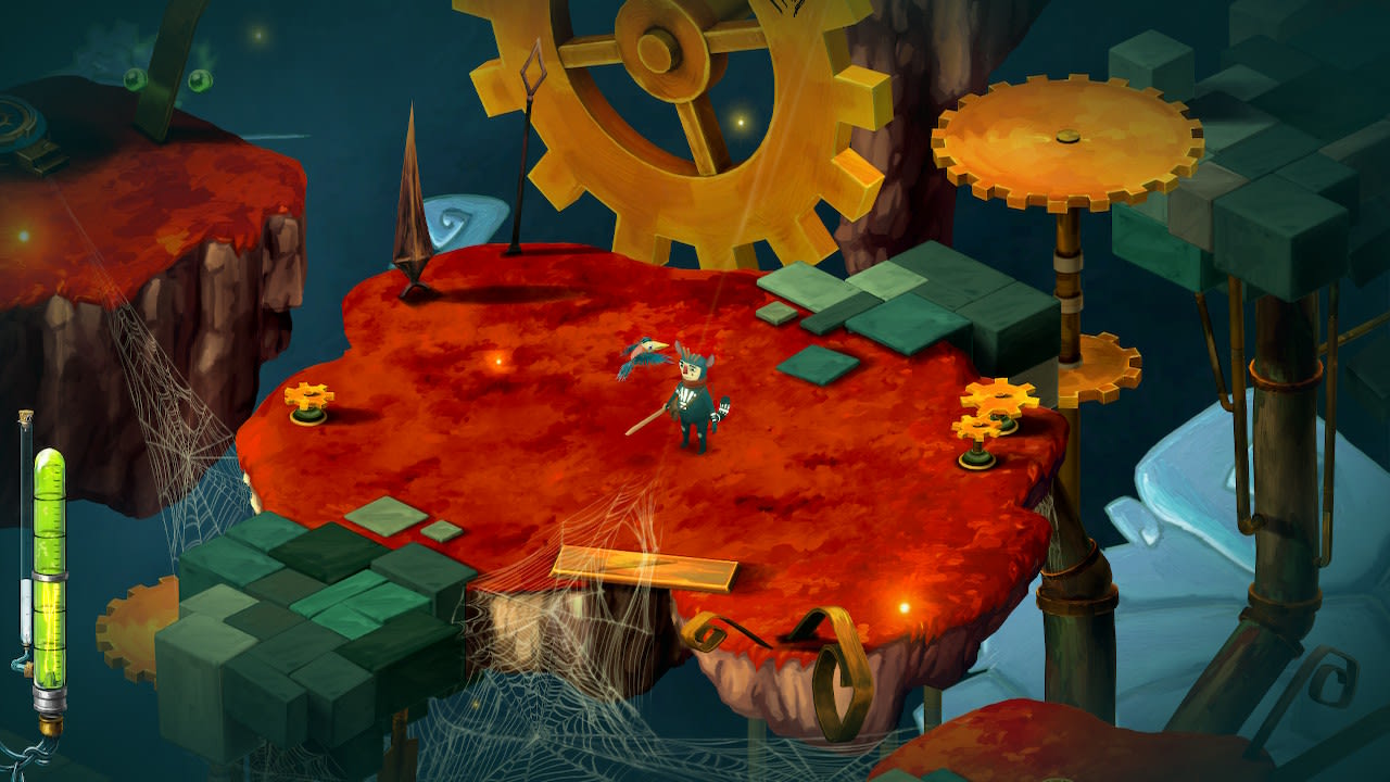 Captura de pantalla del videojuego Figment Captura de pantalla del videojuego Figment
