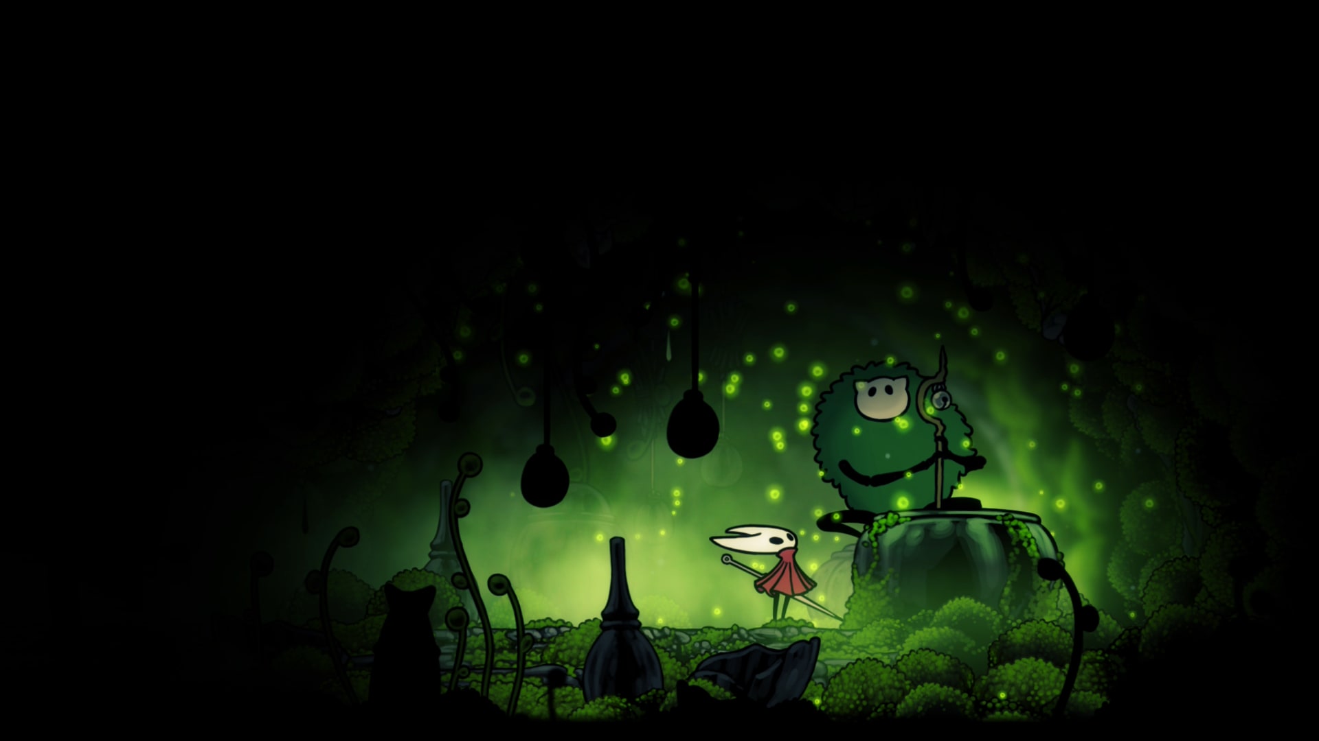 Un NPC preparando una pócima misteriosa