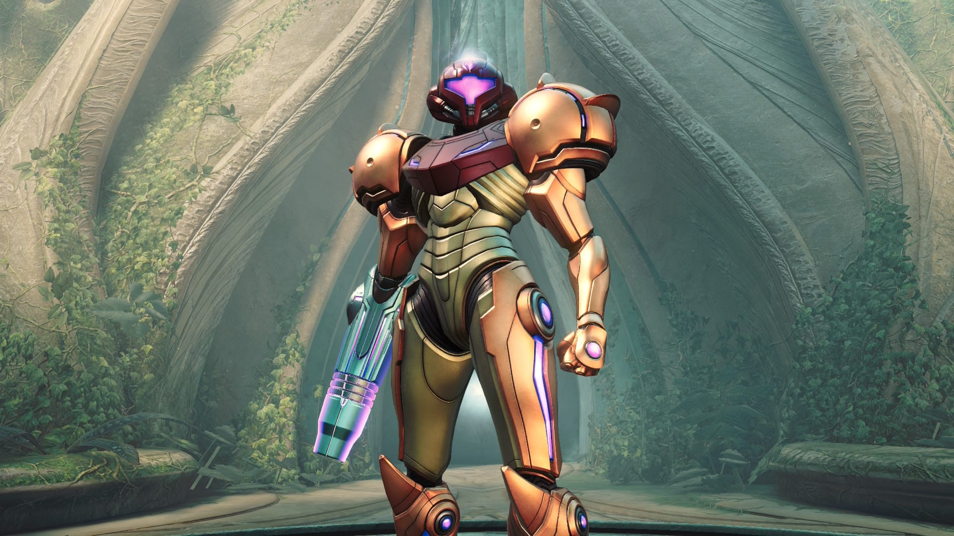 Samus en primer plano Samus en primer plano