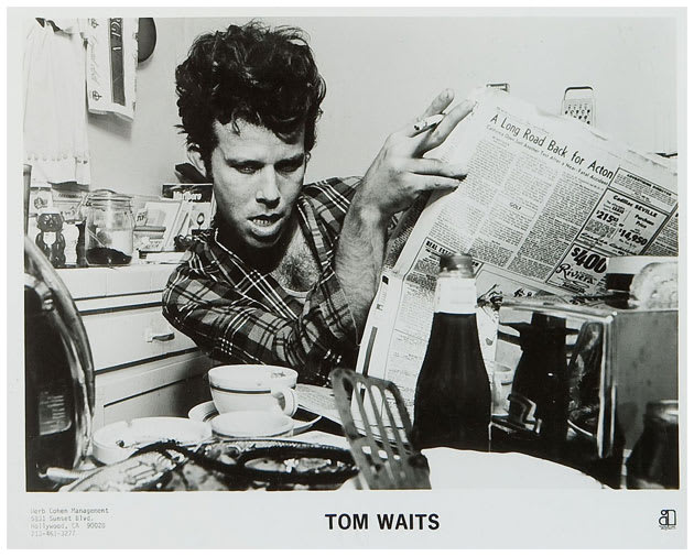 Retrato de Tom Waits Retrato de Tom Waits