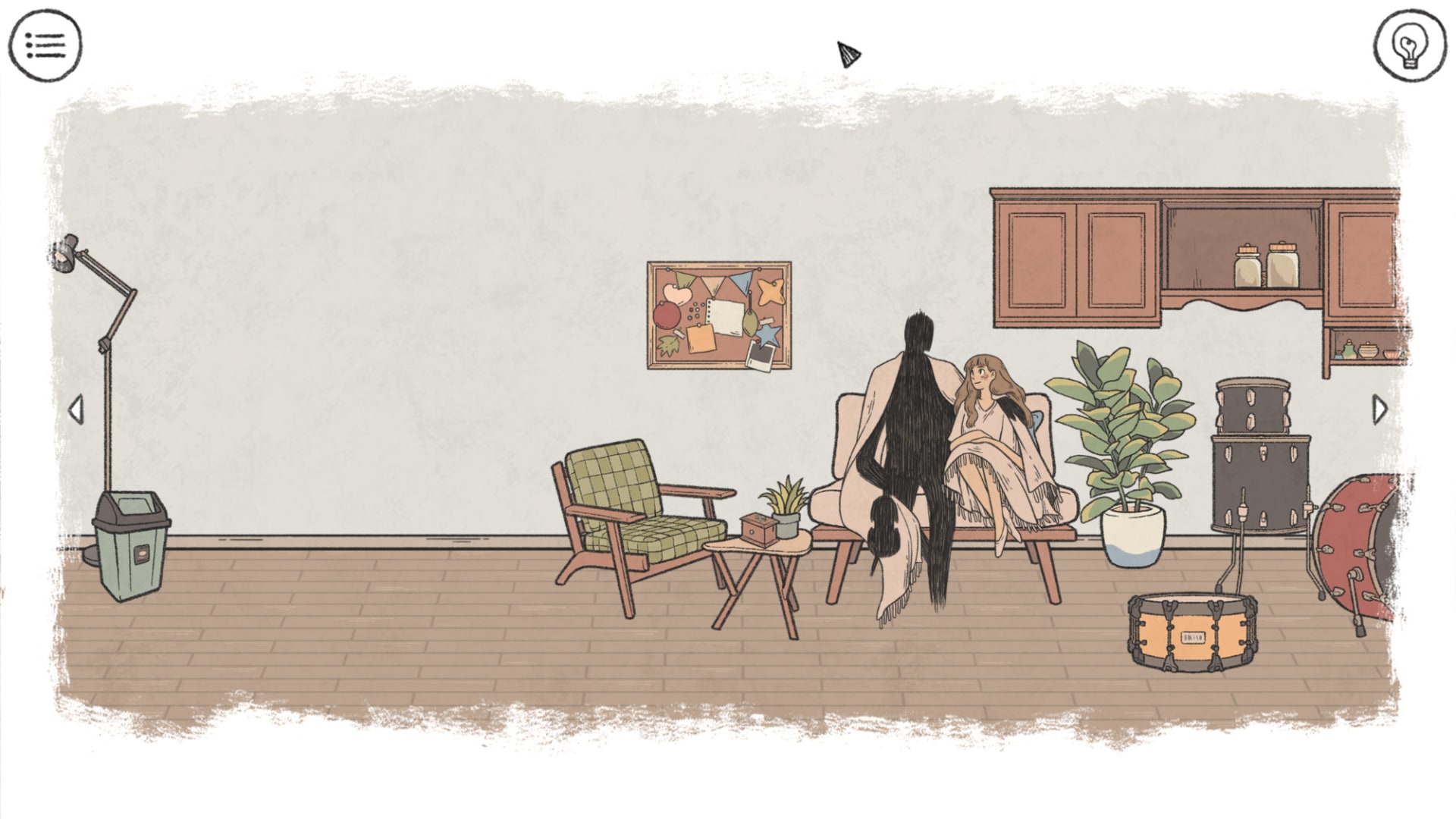 Eda y un personaje misterioso Eda y un personaje misterioso