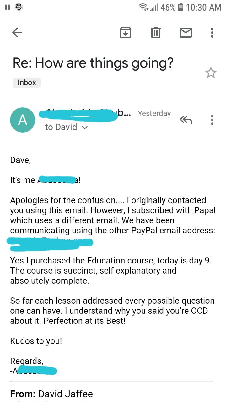 BestStockStrategy Testimonials
