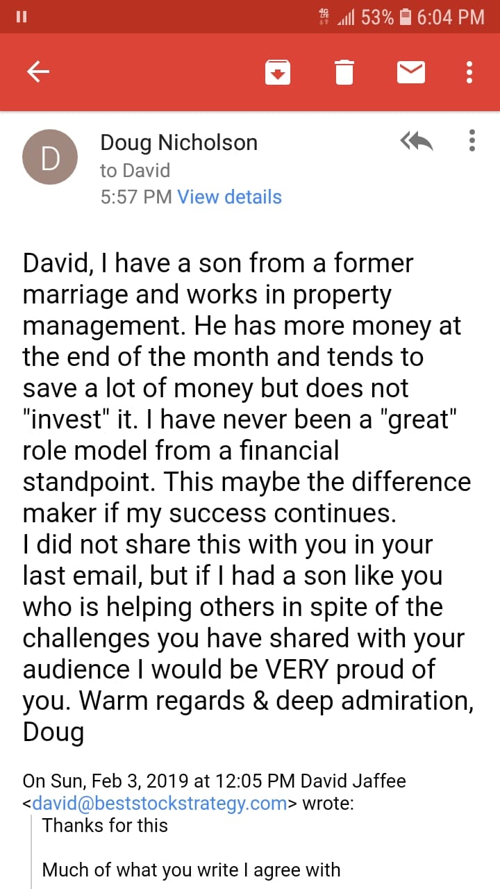 BestStockStrategy Testimonials