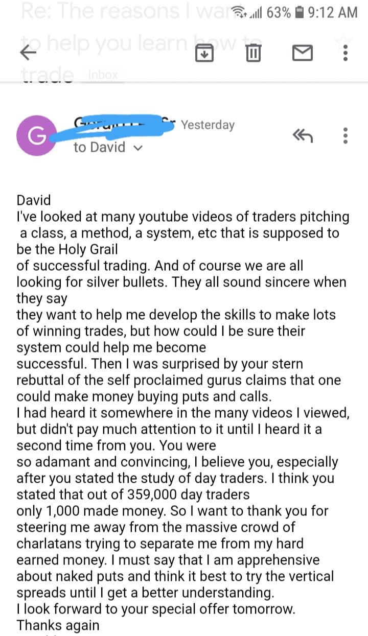 BestStockStrategy Testimonials