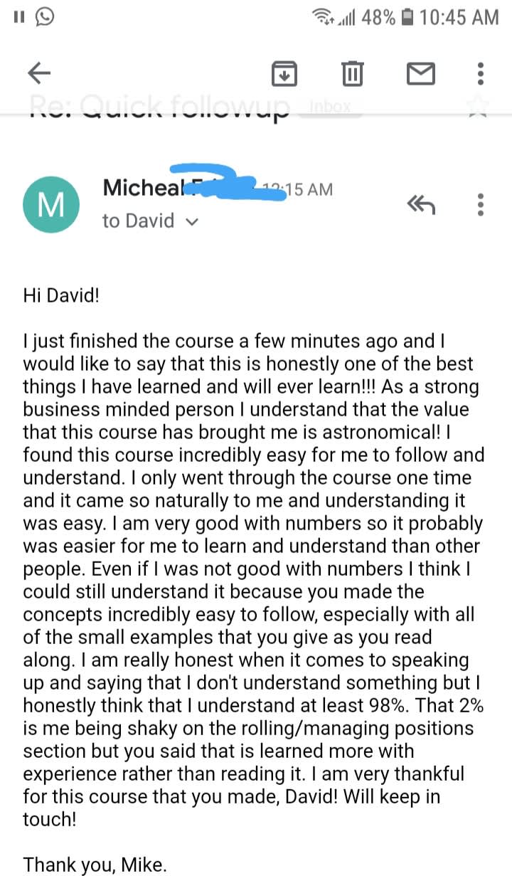 BestStockStrategy Testimonials
