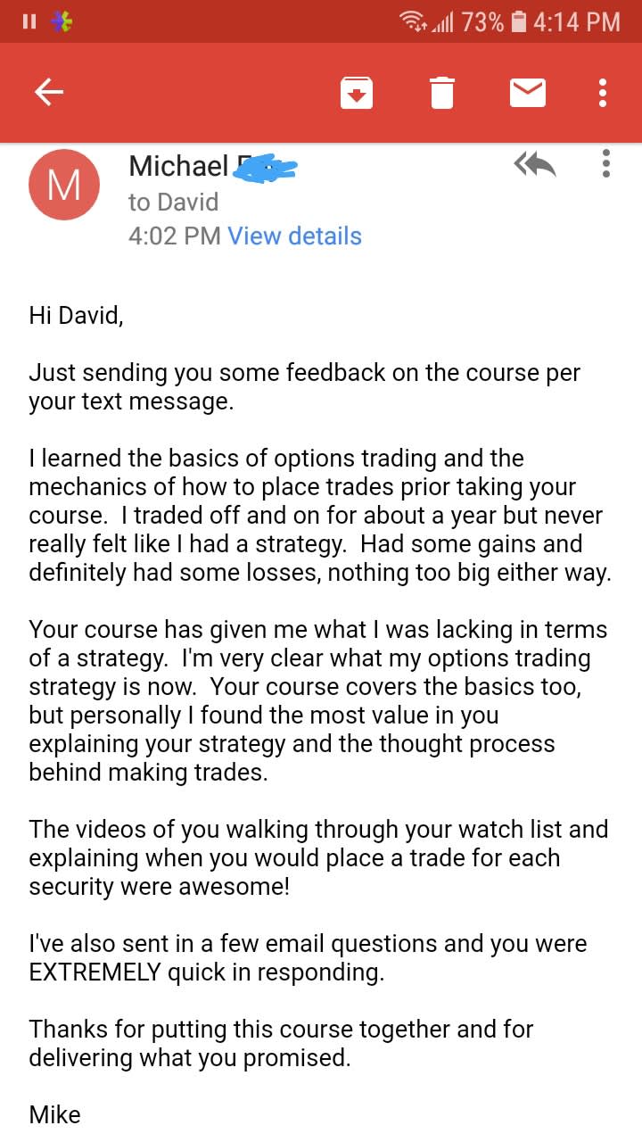 BestStockStrategy Testimonials