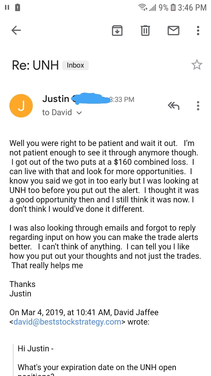 BestStockStrategy Testimonials