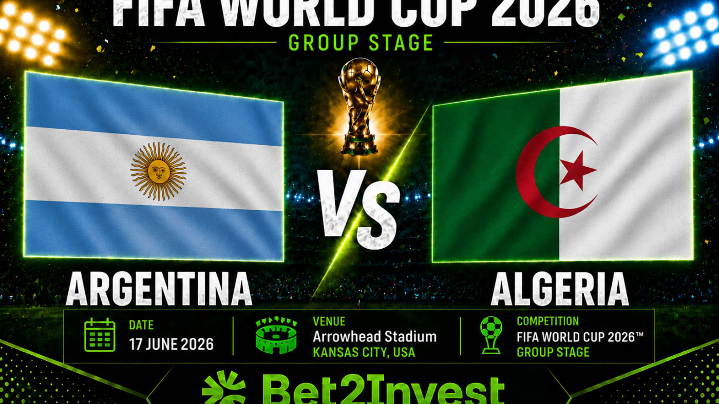 Coupe du Monde FIFA 2026 : Argentine vs Algérie, notre analyse