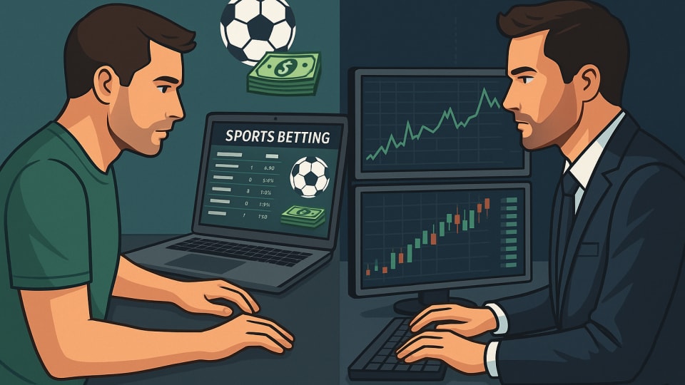 Les paris sportifs sont-ils comparables à la bourse ou au trading ?