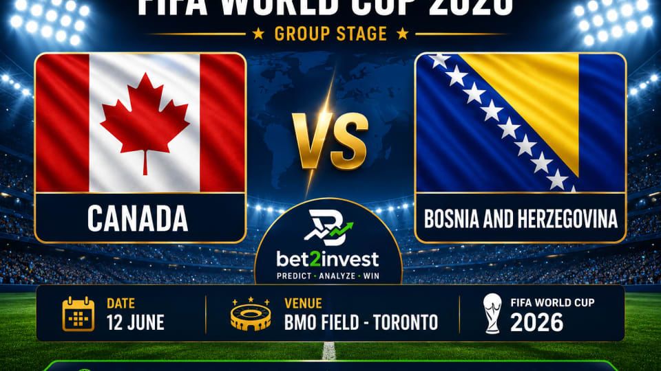 FIFA World Cup 2026: Canada vs Bosnia and Herzegovina, Our Analysis