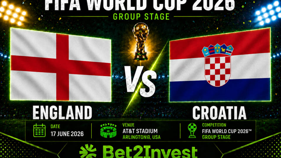 Coupe du Monde FIFA 2026 : Angleterre vs Croatie, notre pronostic