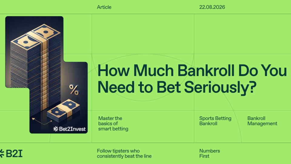 Quelle bankroll faut-il pour commencer à parier sérieusement ?