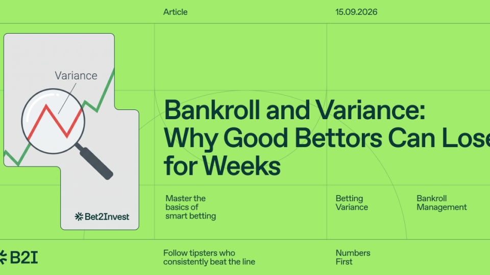 Bankroll et variance : pourquoi un bon parieur peut perdre pendant plusieurs semaines