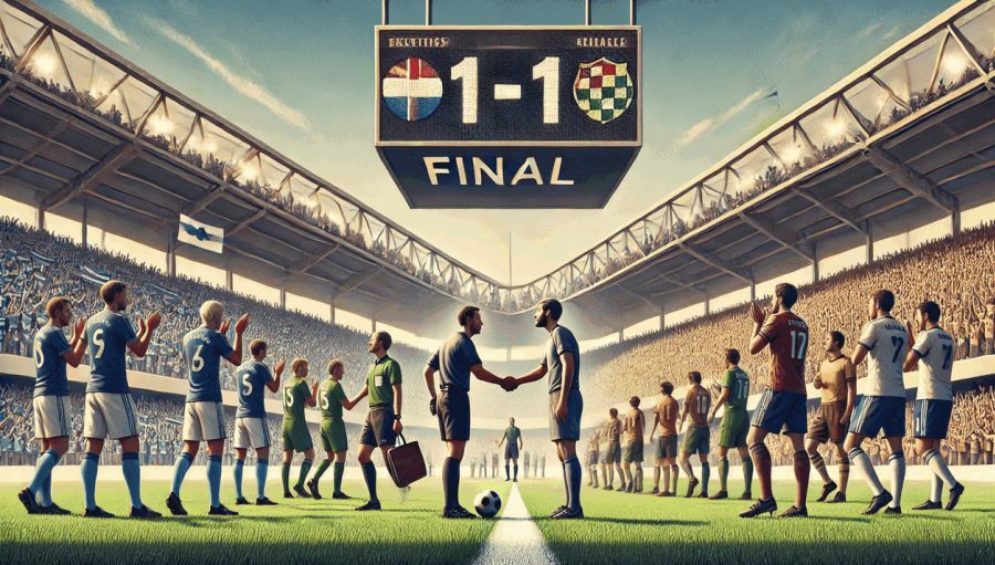 Como apostar em empates no futebol ?
