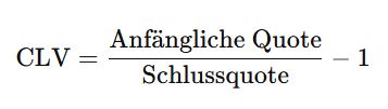 Grundformel des CLV