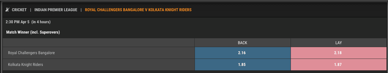 How does back and lay betting work How does back and lay betting work
