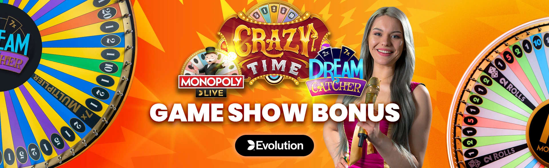 Crazy Time, um game show como você nunca viu!