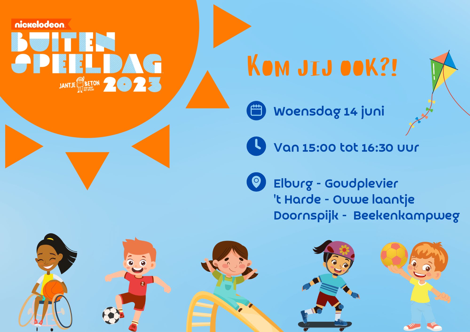 Nationale Buitenspeeldag - Stichting WIEL