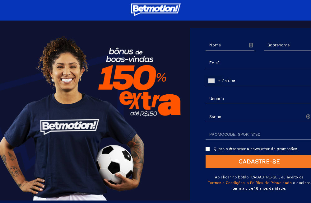 codigo promocional do betmotion