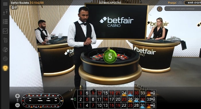 betfair tv cassino ao vivo