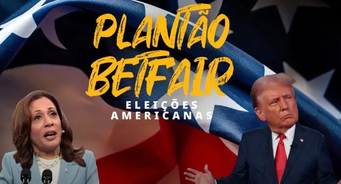 Debate entre Kamala Harris e Donald Trump Empata Chances, segundo Betfair Debate entre Kamala Harris e Donald Trump Empata Chances de Vitória nas Eleições dos EUA, Segundo Betfair