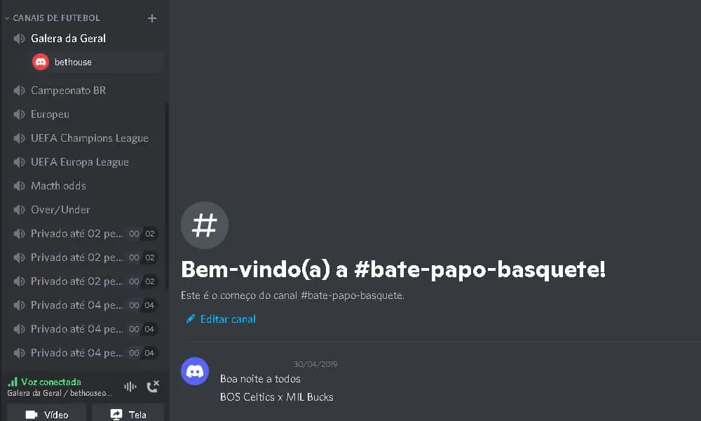 discord sobre apostas