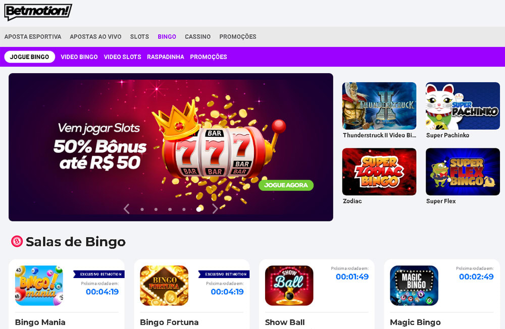 betmotion bingo online