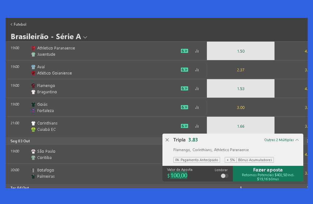 Como fazer apostas multiplas no bet365