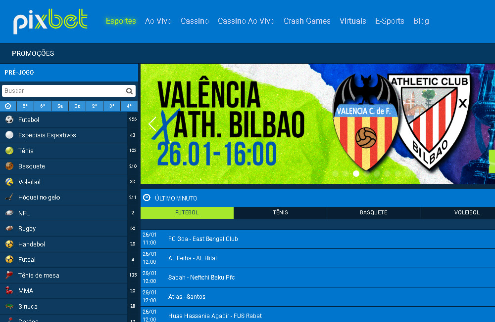 pixbet palpites hoje