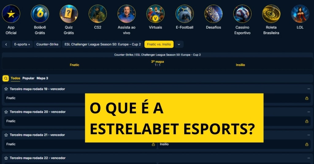 o que e estrelabet esports