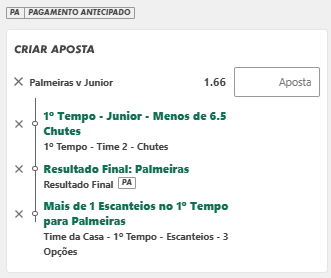 Palmeiras x Junior: Palpite libertadores 2026