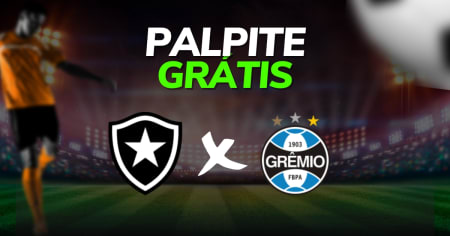 Palpite Botafogo x Gremio Rodada 28 pelo Brasileirao 2024 - 28092024