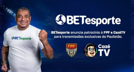 BETesporte patrocina Paulistão 2025 e fecha com CazéTV